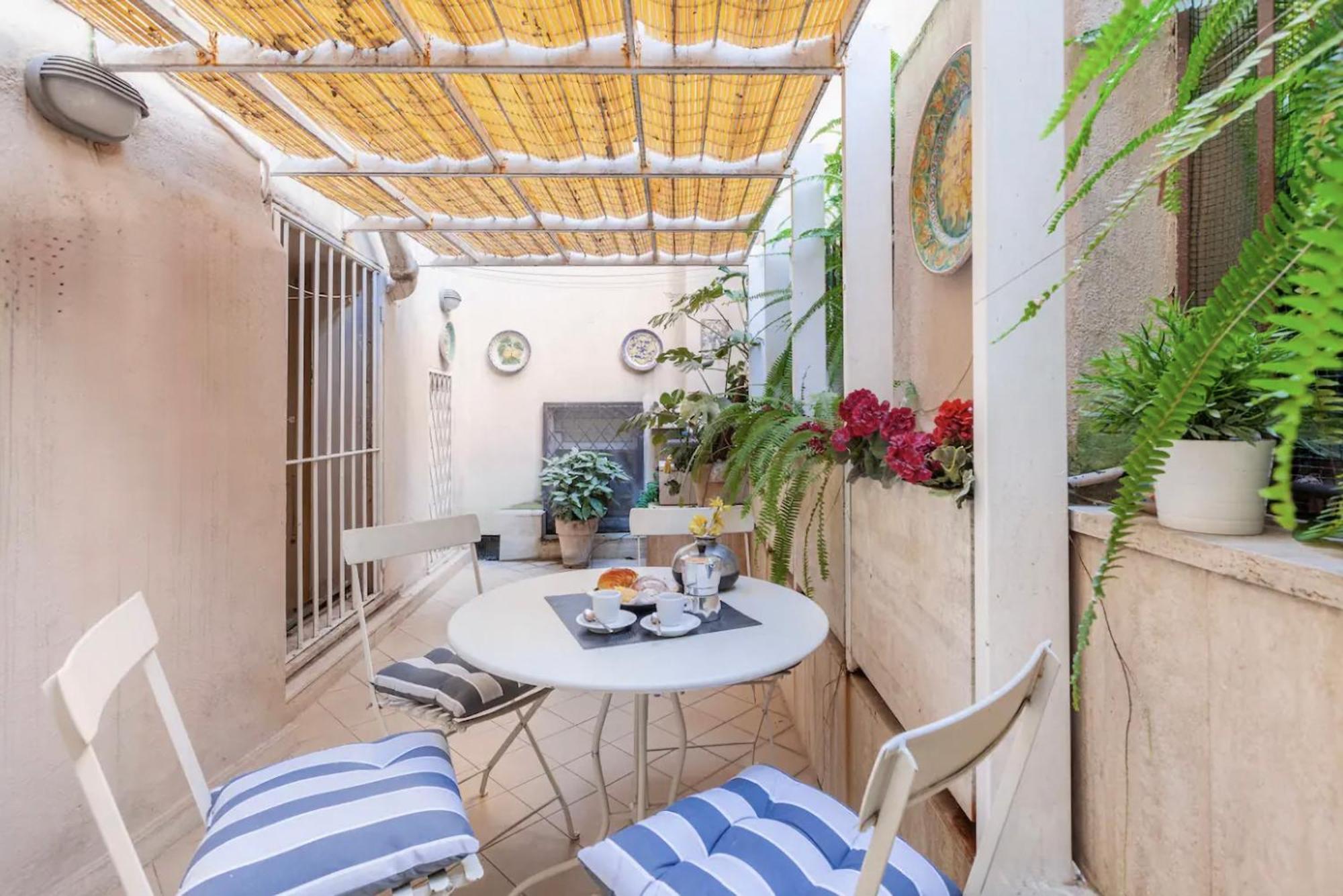 Campo Dei Fiori Modern Apartment With Terrace Rom Exterior foto