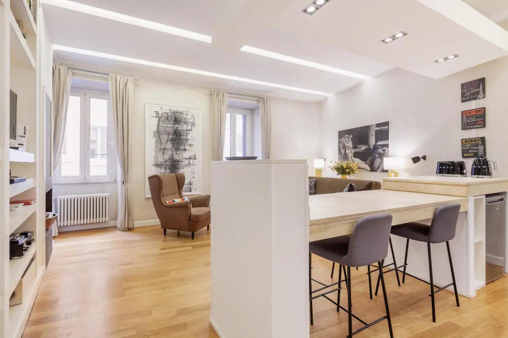Campo Dei Fiori Modern Apartment With Terrace Rom Exterior foto
